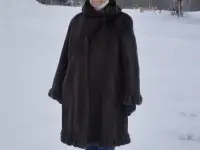 Шуба норка женская  50 размер