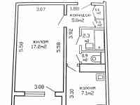 Продам однокомнатную квартиру ка Комаровке, Ул. Куйбышева, 75, фотография 8