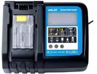 Зарядное устройство volat cdq-mak-dc18rf (14.4-18в) для аккумуляторов makita