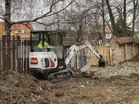 Аренда мини-экскаваторов, гидромолот, гидробур, фотография 3