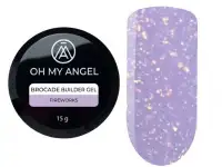 Гель Oh My Angel Brocade Builder Gel - Fireworks, 15 мл