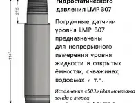 Погружной зонд гидростатического давления LMP307 БД Сенсорс, фотография 2