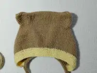 Шапочка, пинетки, комплект, фотография 3