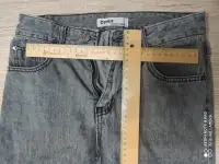 Джинсы унисекс DENIM Size26 размер 42-44/1-3 серые 8руб, фотография 4