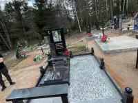 Памятники из чёрного и цветного гранита.Благоустройство, фотография 8