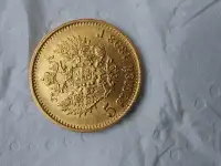 Золотая монета 