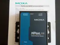 Преобразователь интерфейса MOXA NPort-5150 RS-232/422/485 в Ethernet, фотография 2