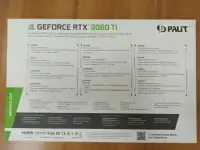 Palit GeForce RTX 3060 Ti новые в запечатанной коробке, фотография 5