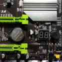 Комплект материнская плата X79 + Xeon (8/16) +16ГБ DDR3, майнинг, новое, фотография 4
