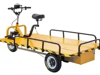Платформенная тележка электрическая rutrike такса вайд, фотография 6