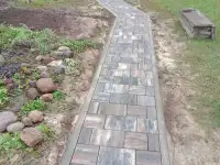 Укладка тротуарной плитки, фотография 4