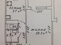 1-комнатная квартира в Минске, ул. Шаранговича, 31., фотография 1