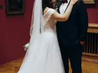 Шикарное свадебное платье, фотография 2