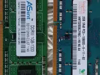 Оперативная память DDR 3 1 Gb PC 3 2 Gb PC 2 1 Gb, фотография 2