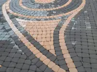 Укладка тротуарной плитки, фотография 2