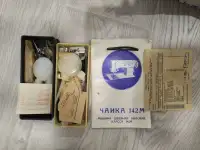 Швейные машинки Подольск ручная Чайка 124М электро Договорная, фотография 6