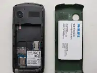 Philips Xenium E-218 с разбитым ЖКИ, фотография 3