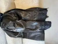 Кожаная куртка френч, фотография 4