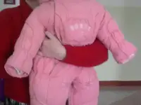 Комбинезон зимний для малышки, фотография 2