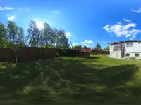 Крытая беседка в агроусадьбе 