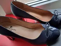 Туфли синие женские, р.36, новые, в коробке, фотография 2