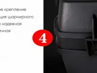 Багажник-кофр для мотоцикла AVM 698, фотография 5