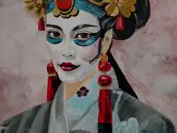 Картина Портрет гейши