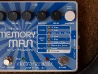 Педаль эффектов Electro-Harmonix Stereo MEMORY MAN with Hazarai, фотография 2
