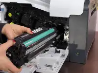 мфу HP: лазерный/цветной/A4/ресурс картриджей 23500стр, фотография 2