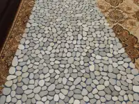 Коврик из натуральной черноморской гальки, фотография 6