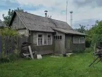 Дерев.дом ,48 кв.м.2 комн.,веранда,1 этаж, сад,колодец,электр-во,печь,газбаллон,хозпострлйки,, фотография 4