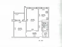 продам 2-к квартиру, Ленинградская 17