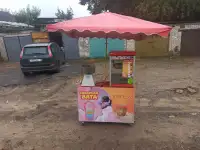 Тележка сладкой ваты и попкорна, фотография 2