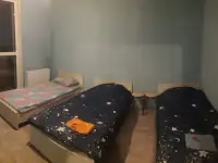 Сдам 2 ком около Северного берега для 6-8 строителей