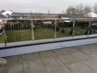 ступени стеклянные, ограждения для лестниц, балконов., фотография 3