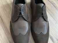 Новые туфли Zegna 8 12 стелька 29 см, фотография 7