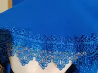 2 новых платья синее и чёрное, кружево 44-48 р-ра 96 хлопок от Dorothy Perkins, фотография 4