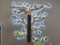 Настенный когмплекс для кошек Дерево Лайме