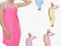 Полотенце- сарафан на бретелях женский, фотография 7