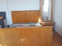 Кровать из массива, старинная, бу, добротная, фотография 3