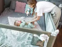 Ограждение для кровати Amarobaby Safety Of Dreams  AB-SOFD-BSR-OL-200 оливковый, фотография 5