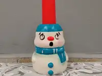 Снеговик из гипса многофункциональный, фотография 7