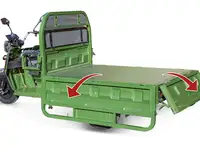 Грузовой электротрицикл rutrike маяк 1600 60v1000w, фотография 2