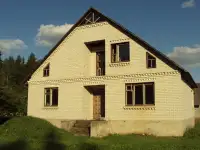 Продам дом незавершённое строительство. Х. Новополье 1 км от Вороново асфальтированная дорога.
