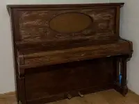 Немецкое антикварное пианино Schimmel Leipzig