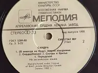 Грампластинка Sandra - The long play (1988), фотография 6