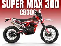 Кроссовый мотоцикл PROGASI SUPER MAX 300 CB300-F