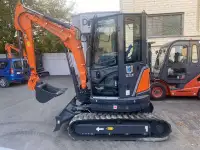 Земляные работы мини-экскаватором Lonking CDM 6025