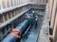 гнб прокол под дорогой, фотография 8