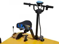 Платформенная тележка электрическая rutrike склад 1500, фотография 5